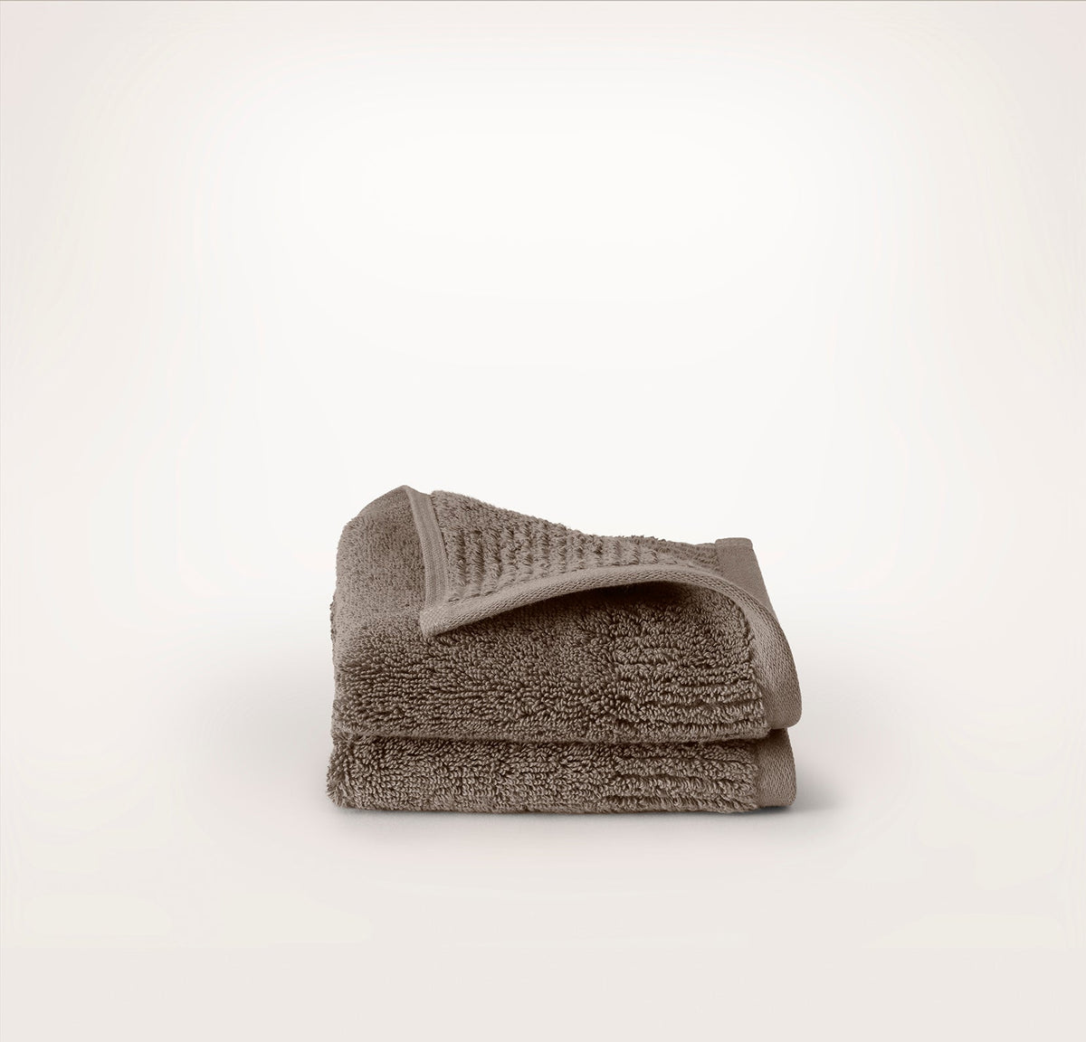 Turkish Ultra Plush Washcloths (Pair) - Walnut